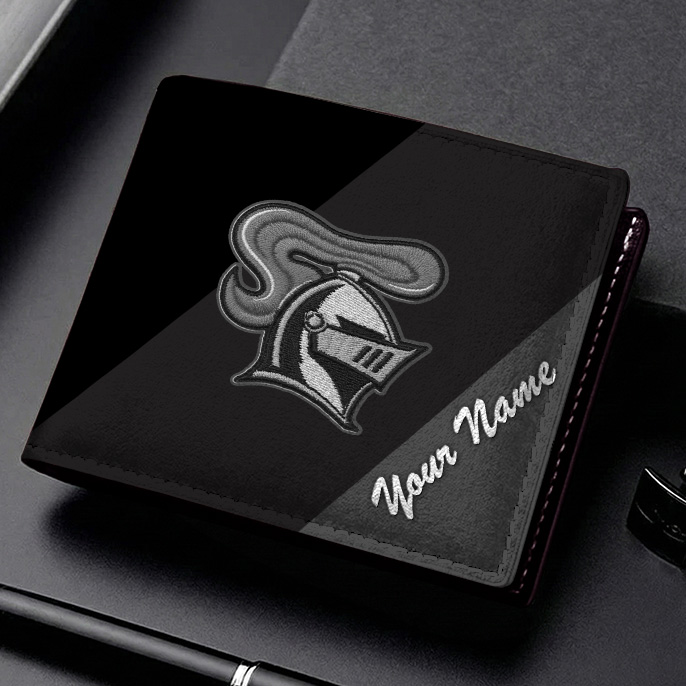 Auspiritmerch Newcastle Knights Personalized Leather Wallet Gift For Fans