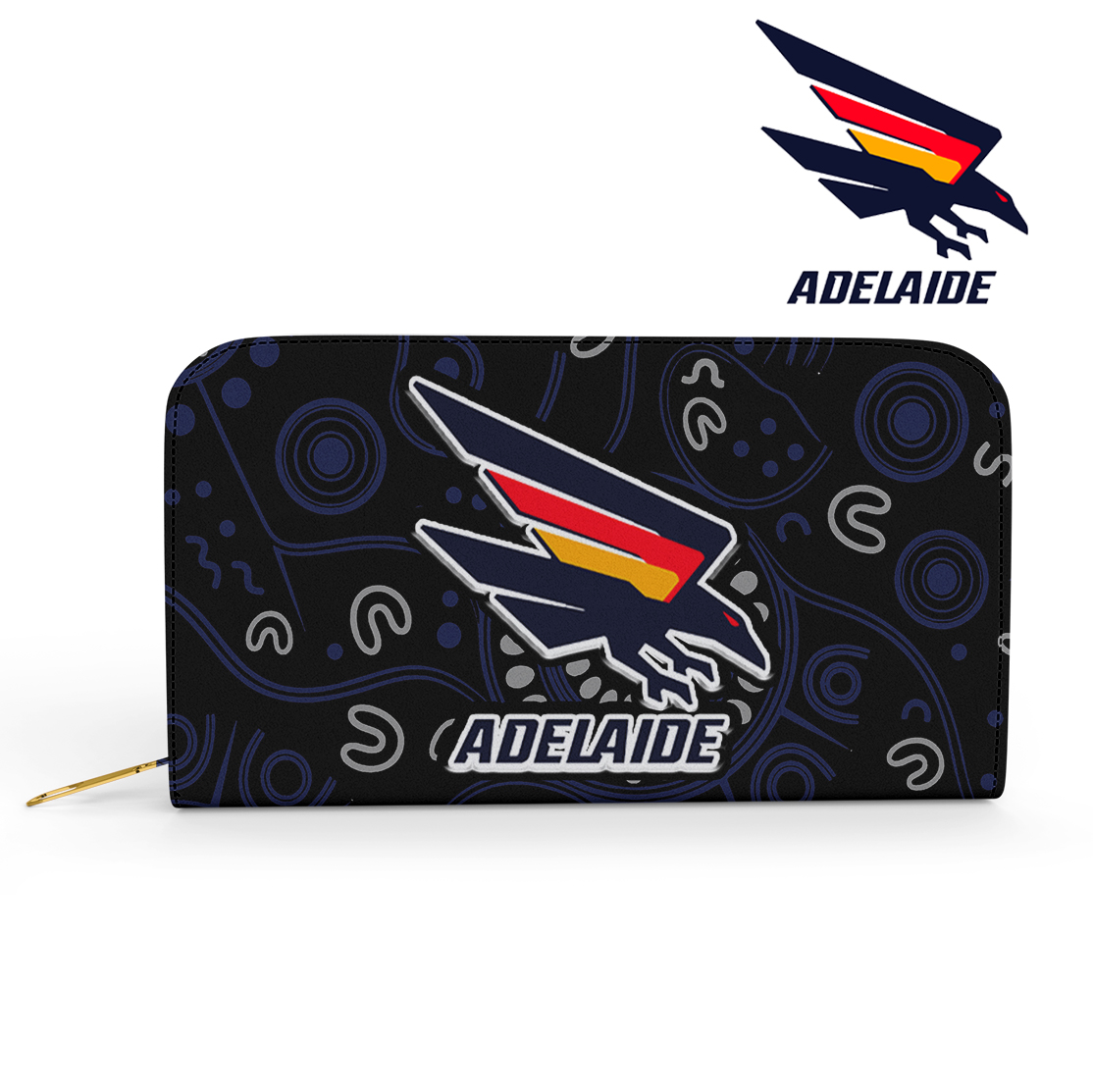 Auspiritmerch Adelaide Crows Personalized Clutch Purse Gift For Fans