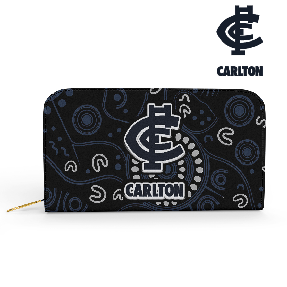 Auspiritmerch Carlton Blues Personalized Clutch Purse Gift For Fans