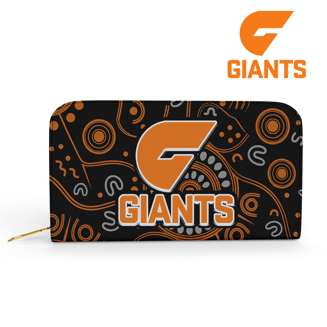 Auspiritmerch GWS Giants Personalized Clutch Purse Gift For Fans
