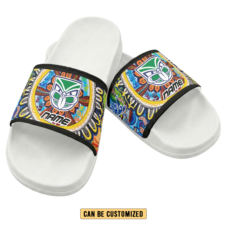 Auspiritmerch New Zealand Warriors Personalized Sports Slippers Gift For Fans