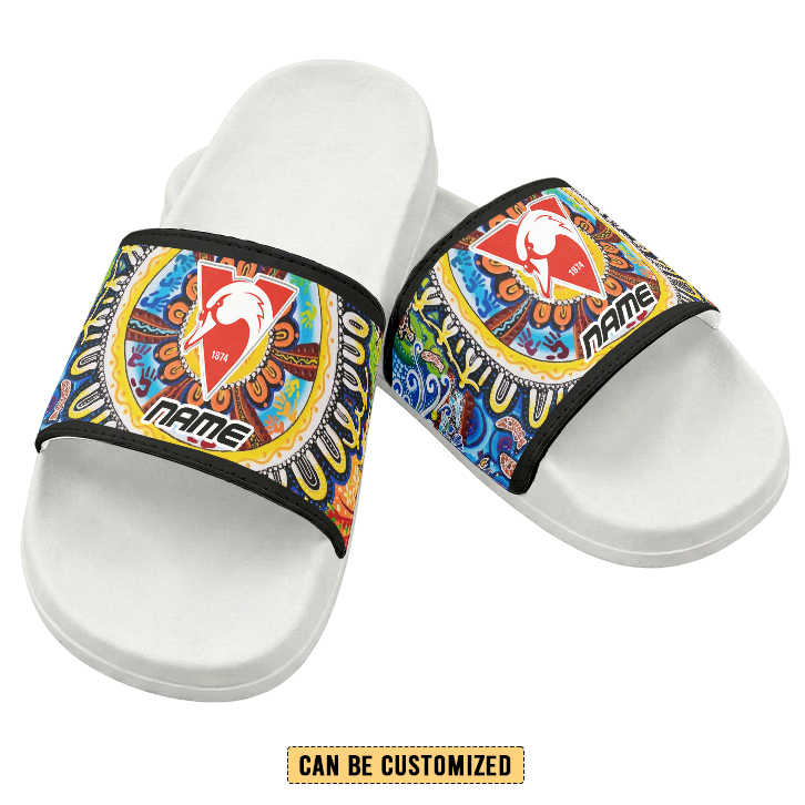Auspiritmerch Sydney Swans Personalized Sports Slippers Gift For Fans