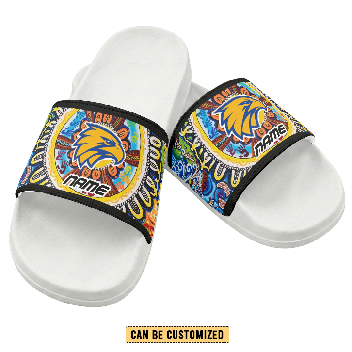 Auspiritmerch West Coast Eagles Personalized Sports Slippers Gift For Fans