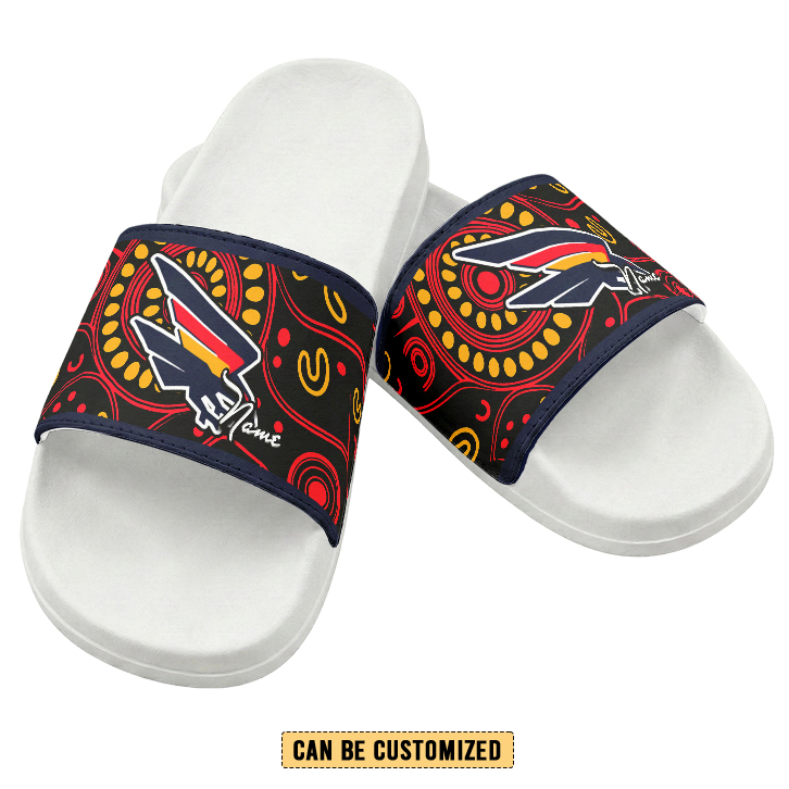 Auspiritmerch Adelaide Crows Personalized Sports Slippers Gift For Fans
