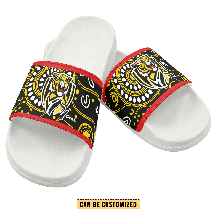 Auspiritmerch Richmond Tigers Personalized Sports Slippers Gift For Fans