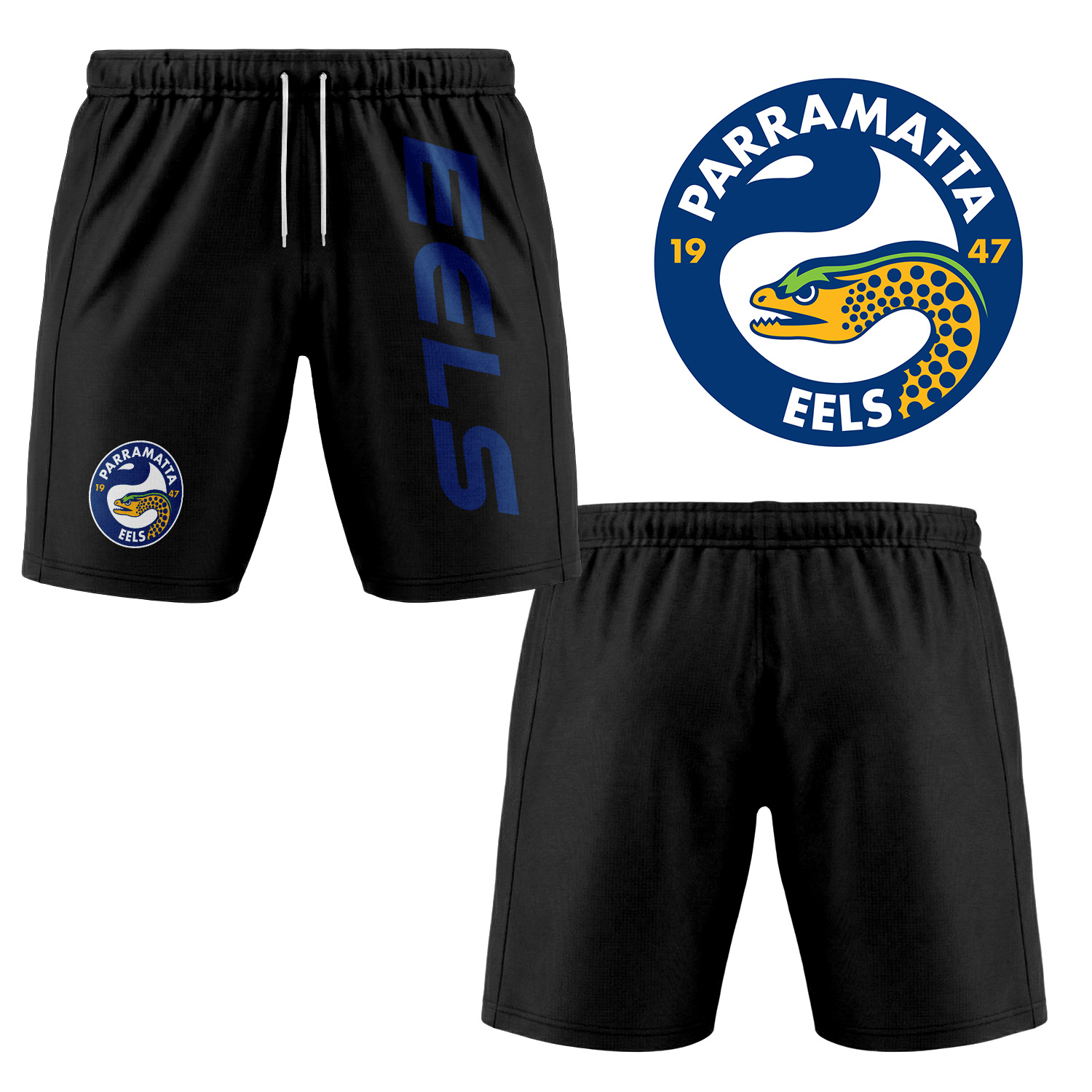 Auspiritmerch Parramatta Eels Personalized Short Pants Gift For Fans