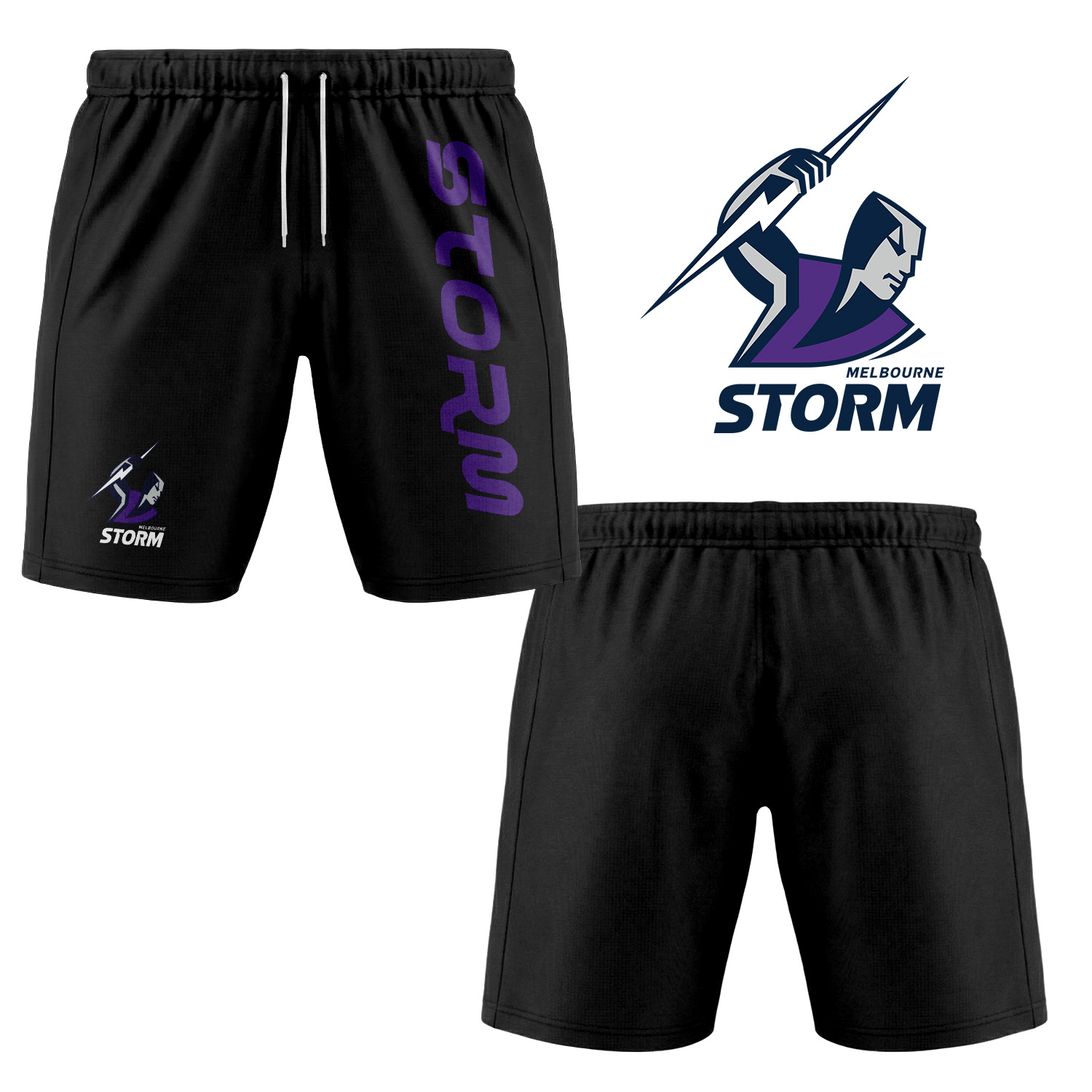 Auspiritmerch Melbourne Storm Personalized Short Pants Gift For Fans