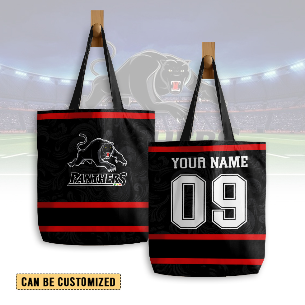 Auspiritmerch Penrith Panthers Personalized Tote Bags Gift For Fans