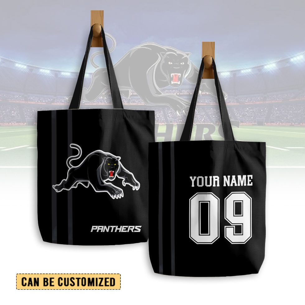 Auspiritmerch Penrith Panthers Personalized Tote Bags Gift For Fans
