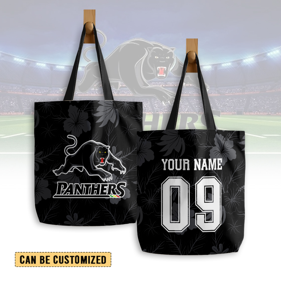 Auspiritmerch Penrith Panthers Personalized Tote Bags Gift For Fans