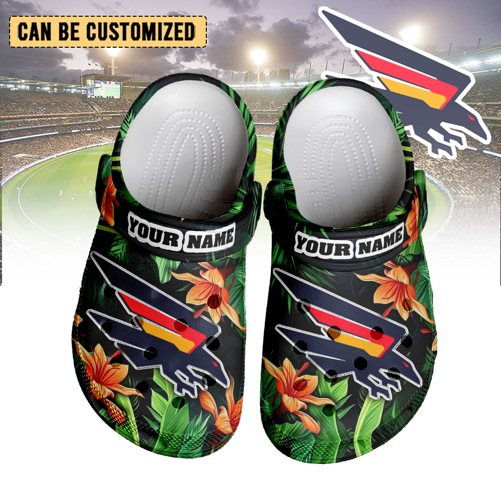 Auspiritmerch Adelaide Crows Crocs Crocband Clogs Shoes Comfortable For Men Women and Kids