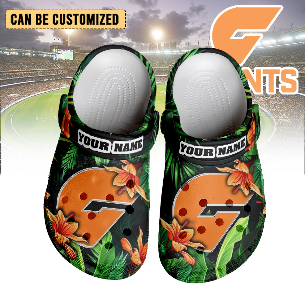 Auspiritmerch GWS Giants Crocs Crocband Clogs Shoes Comfortable For Men Women and Kids