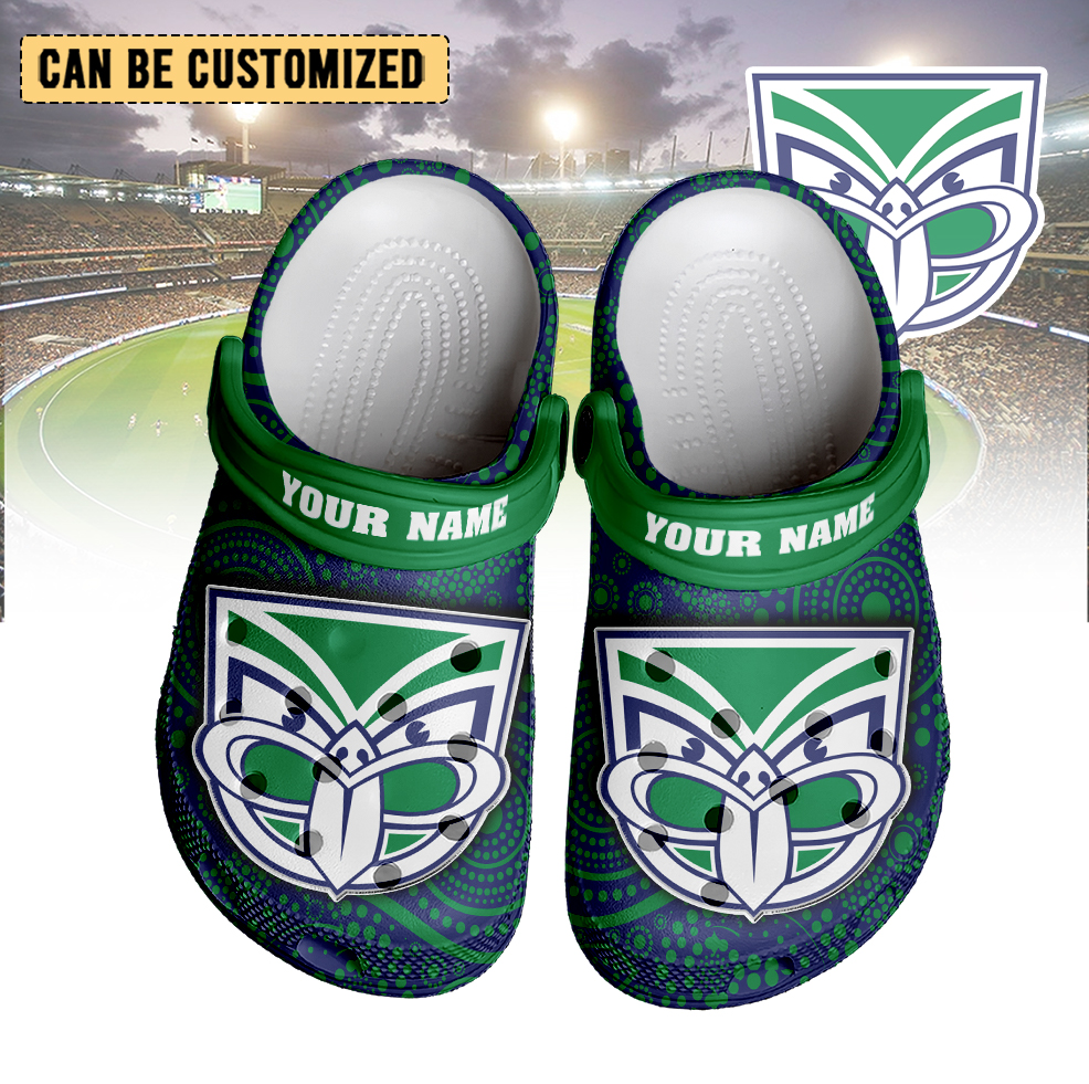 Auspiritmerch New Zealand Warriors Crocs Crocband Clogs Shoes Comfortable For Men Women and Kids