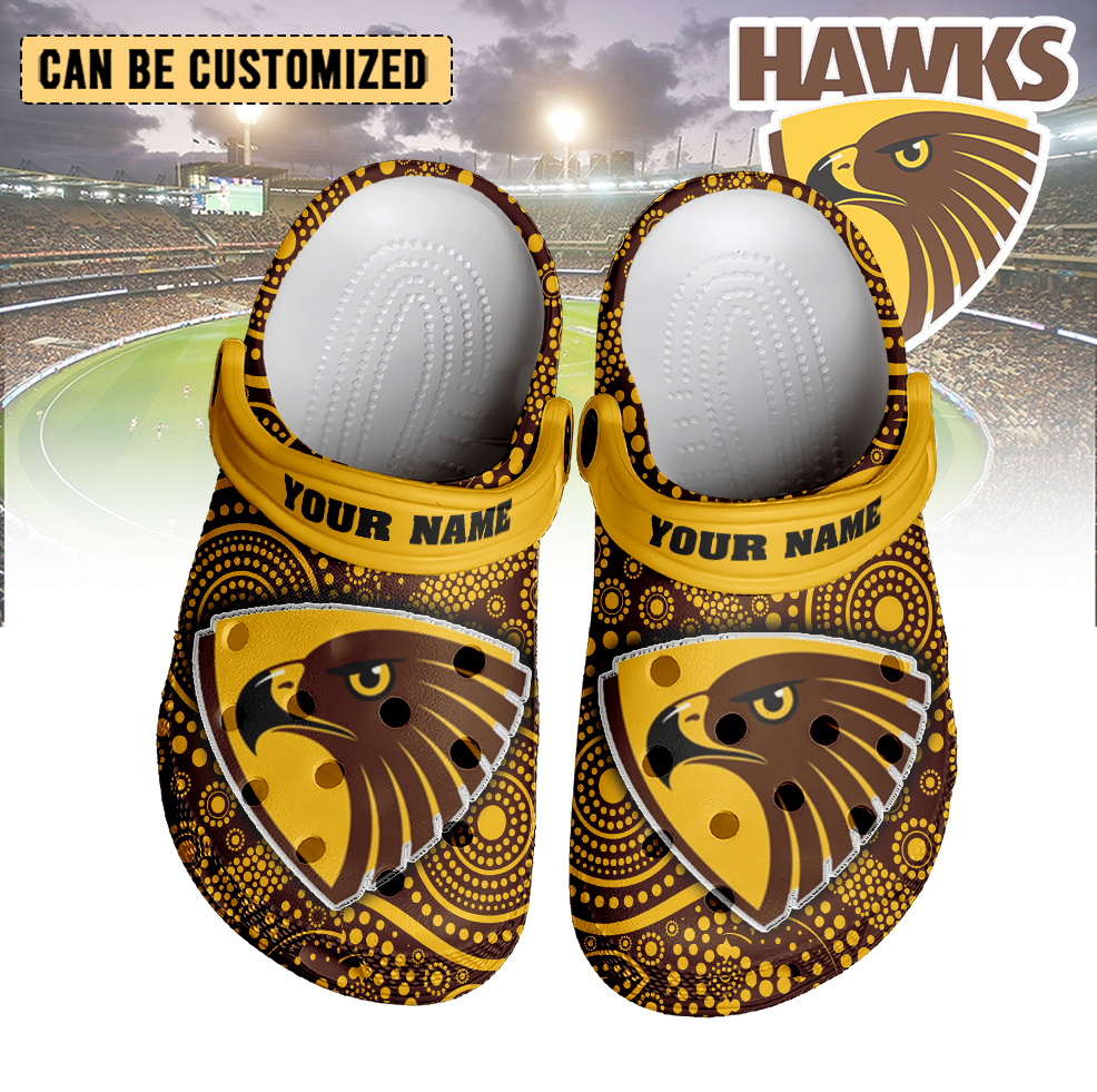 Auspiritmerch Hawthorn Hawks Crocs Crocband Clogs Shoes Comfortable For Men Women and Kids