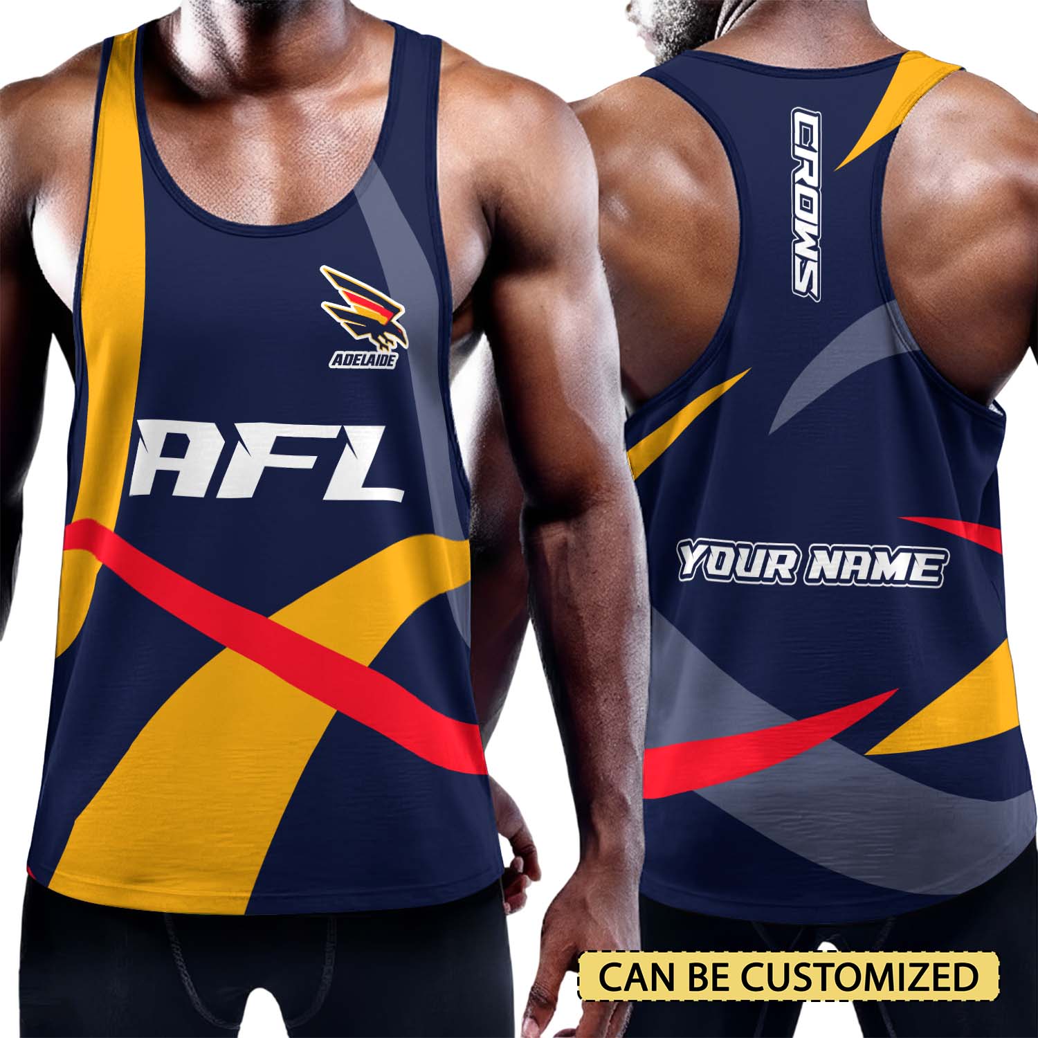 Auspiritmerch Adelaide Crows Personalized Unisex Tank Top Gift For Fans