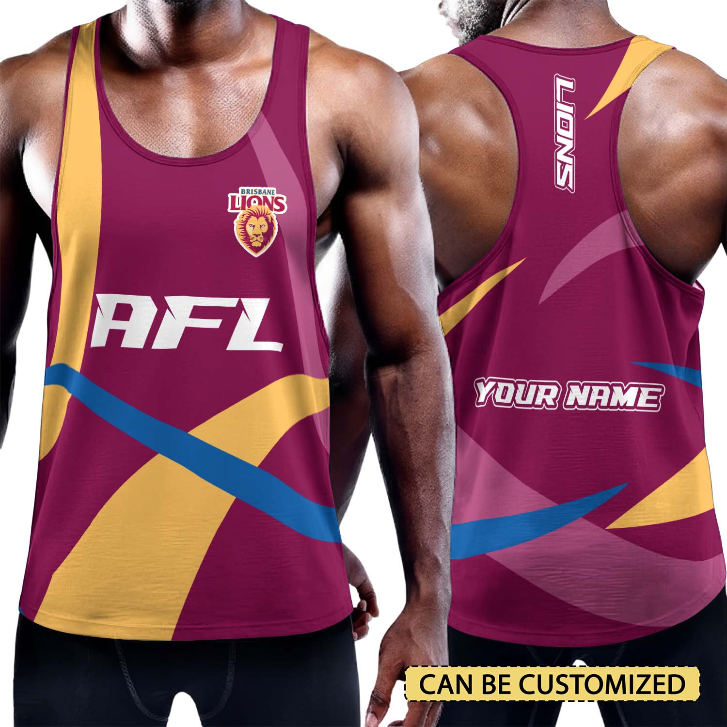 Auspiritmerch Brisbane Lions Personalized Unisex Tank Top Gift For Fans