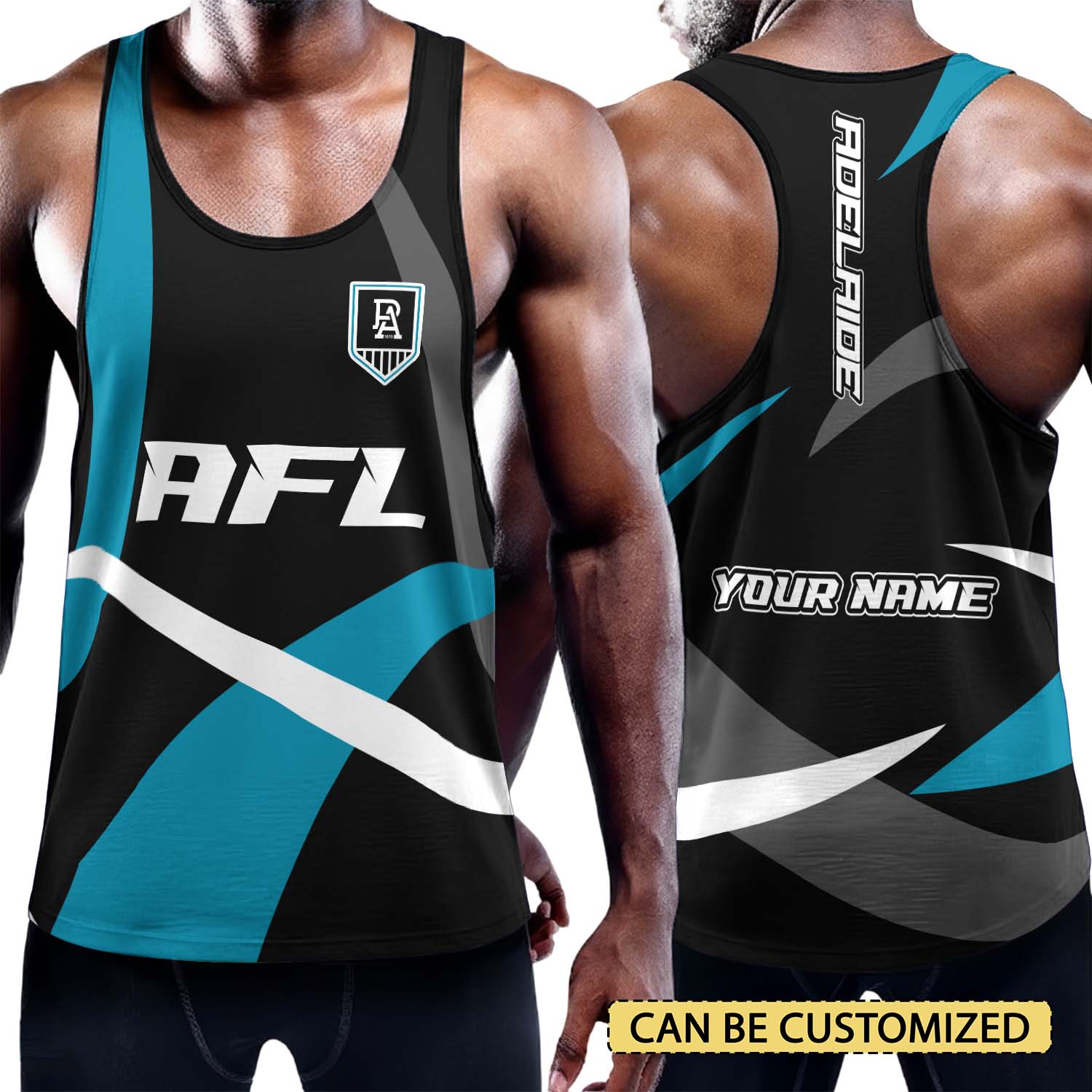 Auspiritmerch Port Adelaide Personalized Unisex Tank Top Gift For Fans