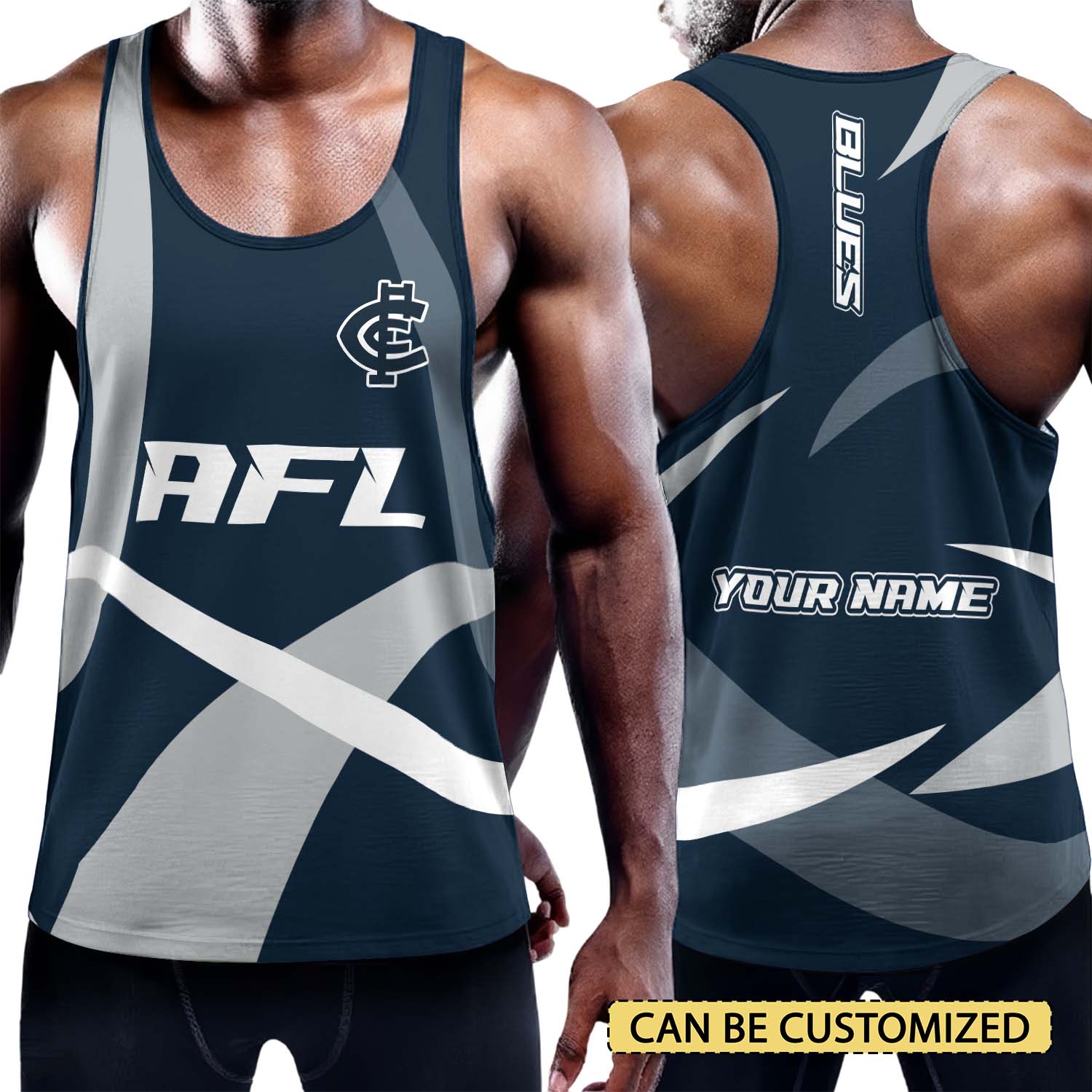 Auspiritmerch Carlton Blues Personalized Unisex Tank Top Gift For Fans