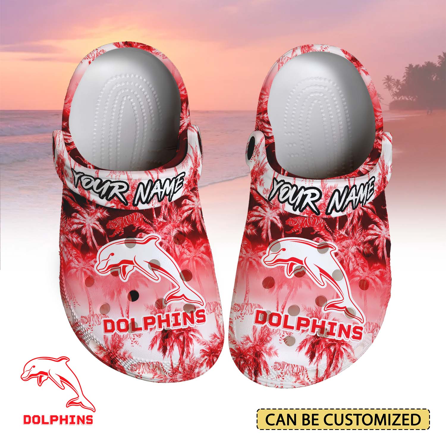 Auspiritmerch Dolphins Crocs Crocband Clogs Shoes Comfortable For Men Women and Kids