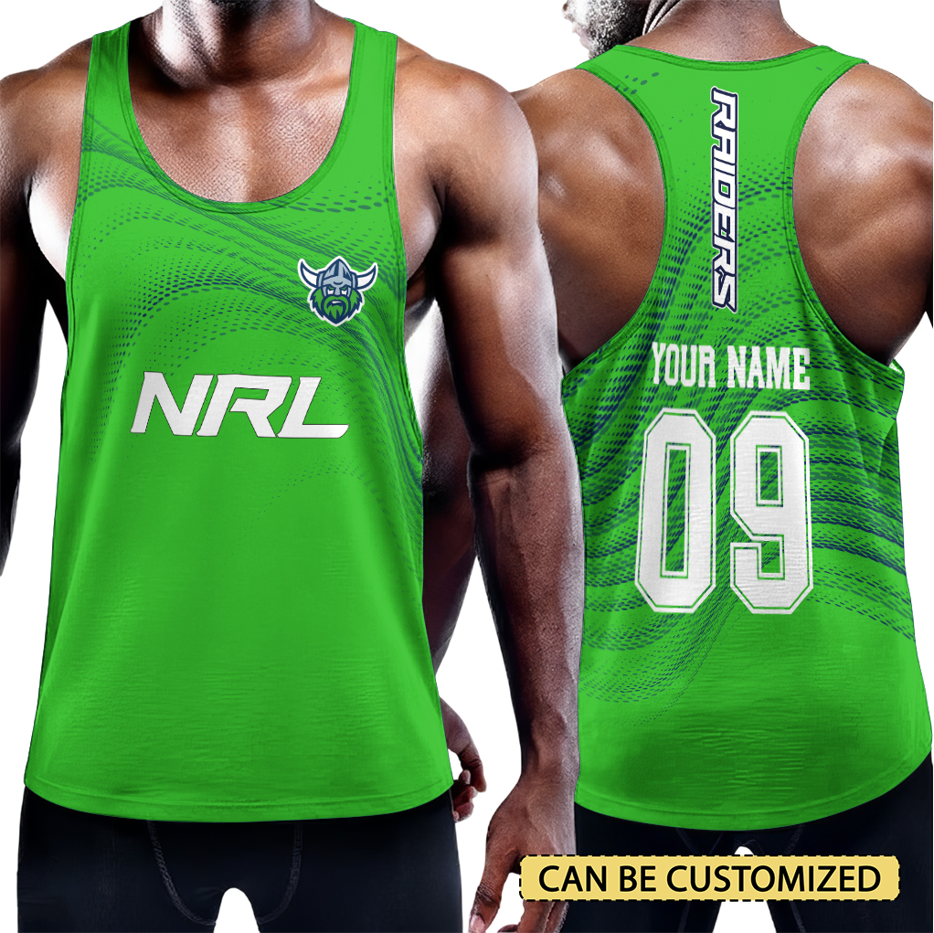 Auspiritmerch Canberra Raiders Personalized Unisex Tank Top Gift For Fans