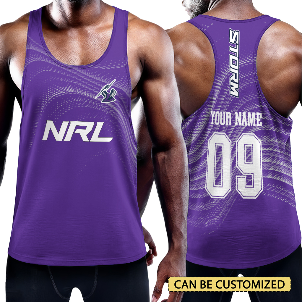Auspiritmerch Melbourne Storm Personalized Unisex Tank Top Gift For Fans