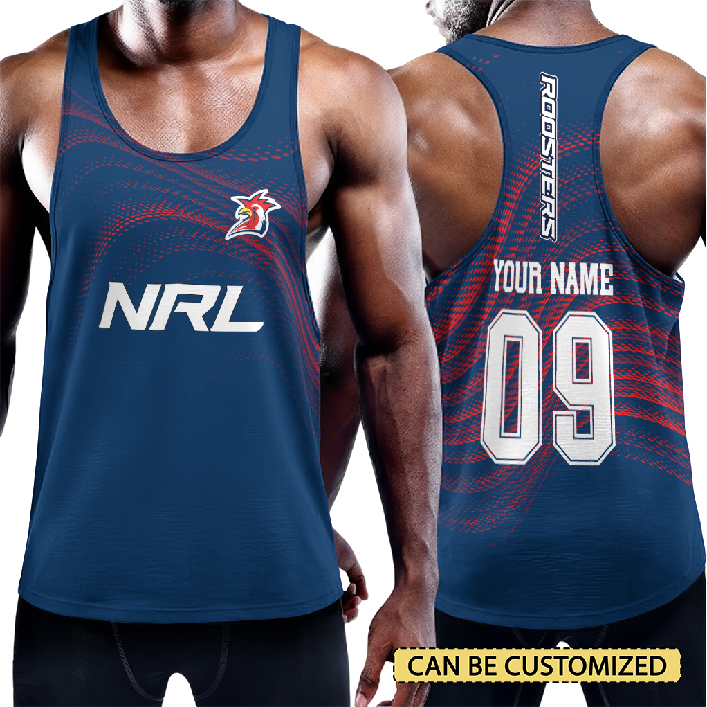 Auspiritmerch Sydney Roosters Personalized Unisex Tank Top Gift For Fans
