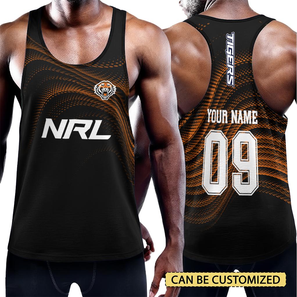 Auspiritmerch Wests Tigers Personalized Unisex Tank Top Gift For Fans