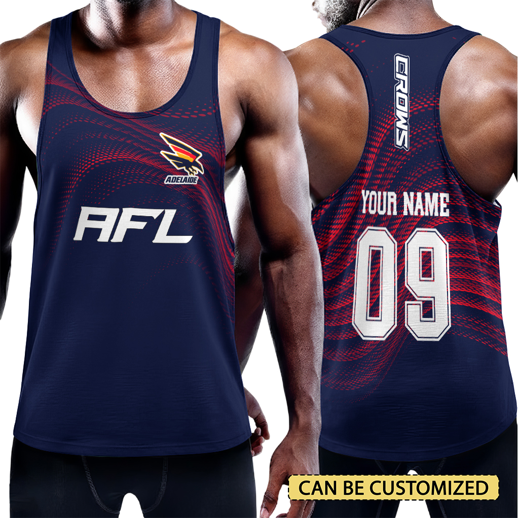 Auspiritmerch Adelaide Crows Personalized Unisex Tank Top Gift For Fans