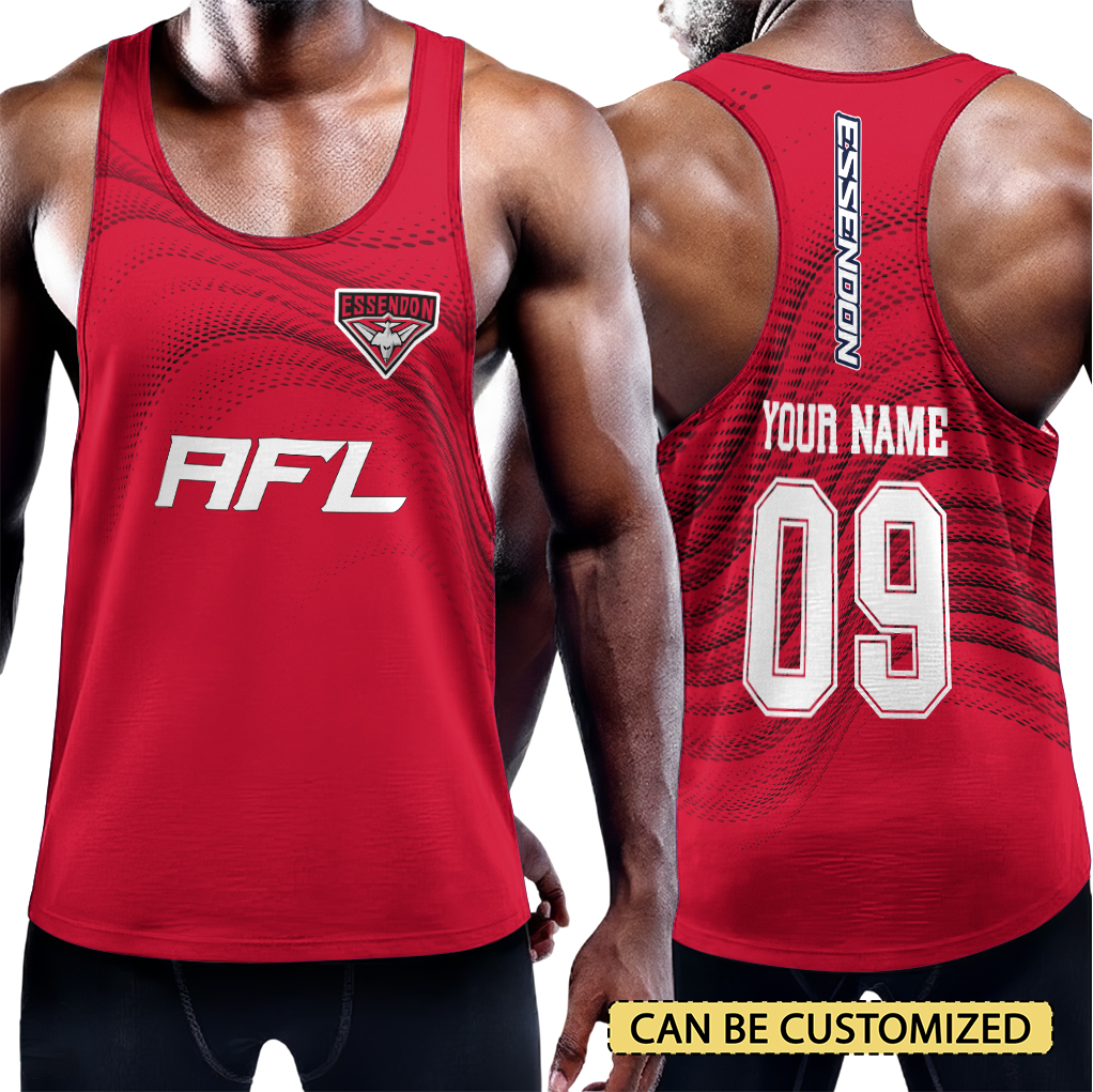 Auspiritmerch Essendon Personalized Unisex Tank Top Gift For Fans