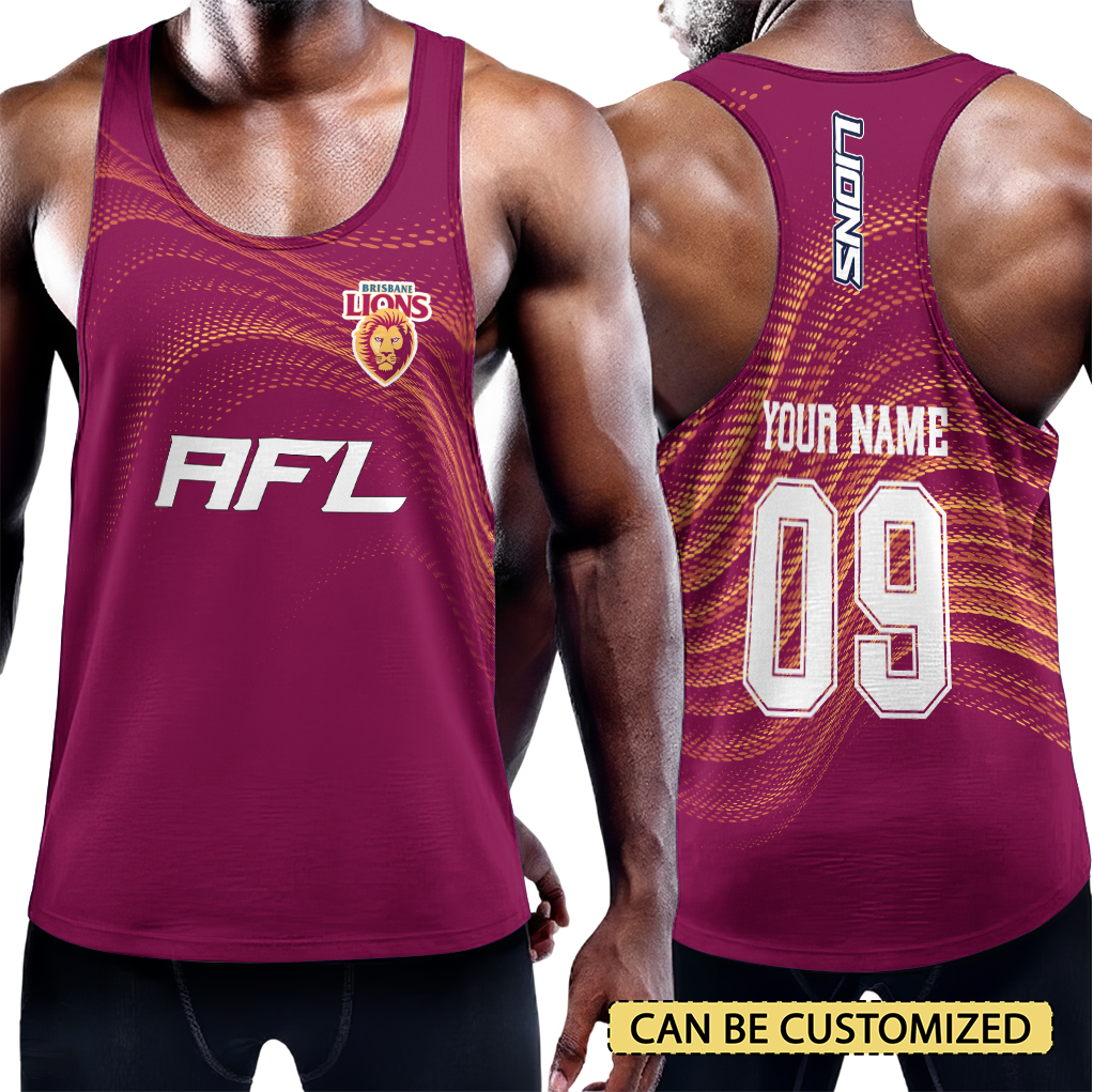 Auspiritmerch Brisbane Lions Personalized Unisex Tank Top Gift For Fans