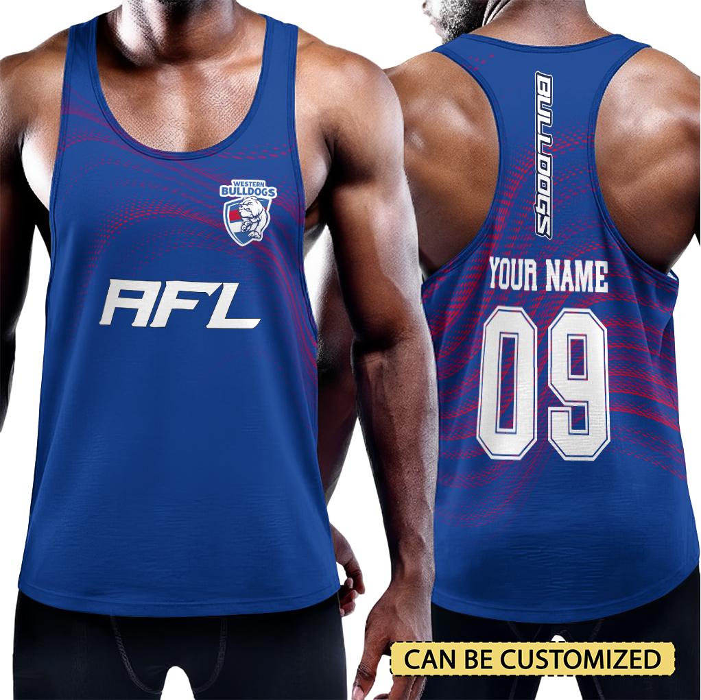 Auspiritmerch Western Bulldogs Personalized Unisex Tank Top Gift For Fans