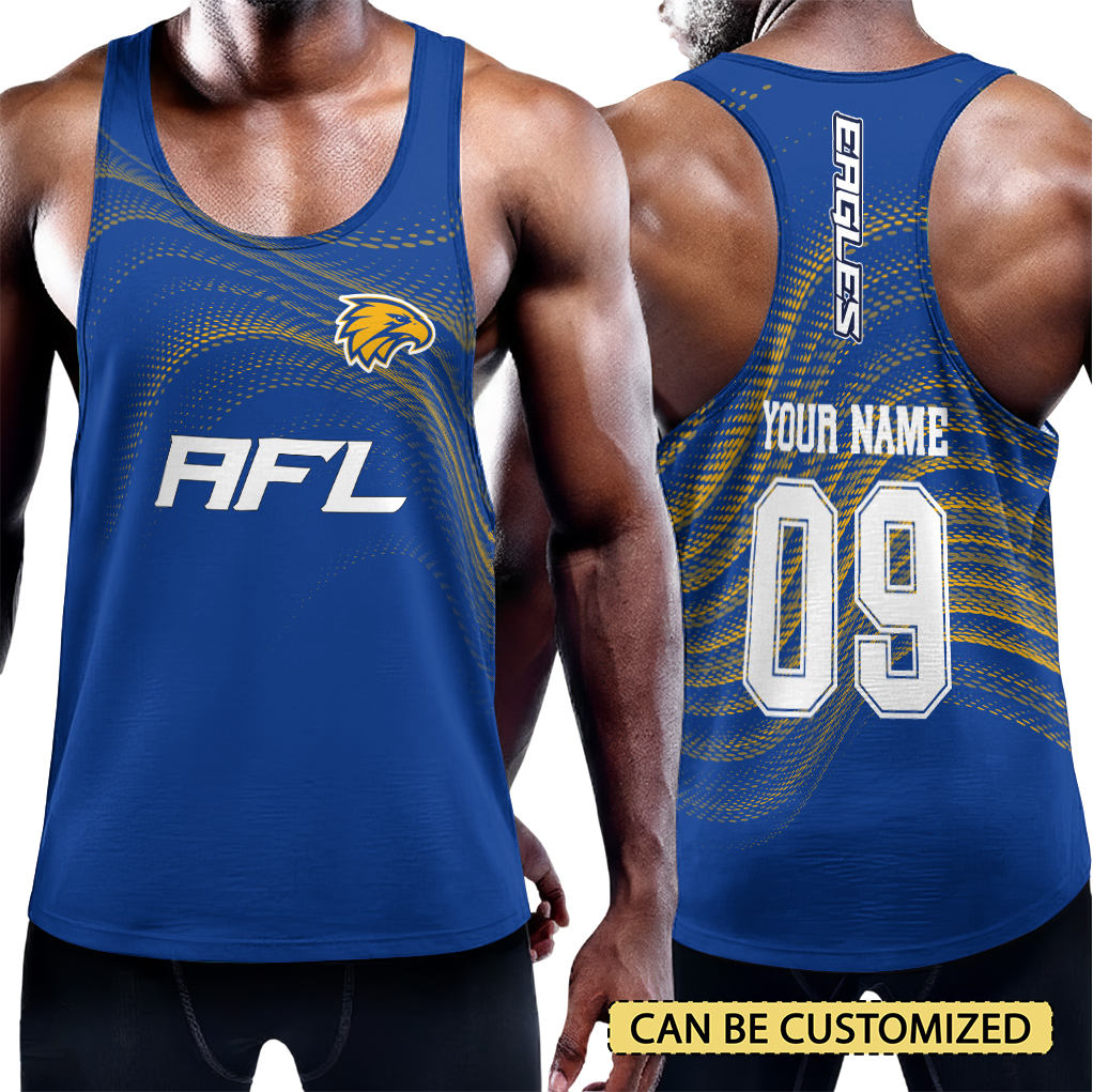 Auspiritmerch West Coast Eagles Personalized Unisex Tank Top Gift For Fans