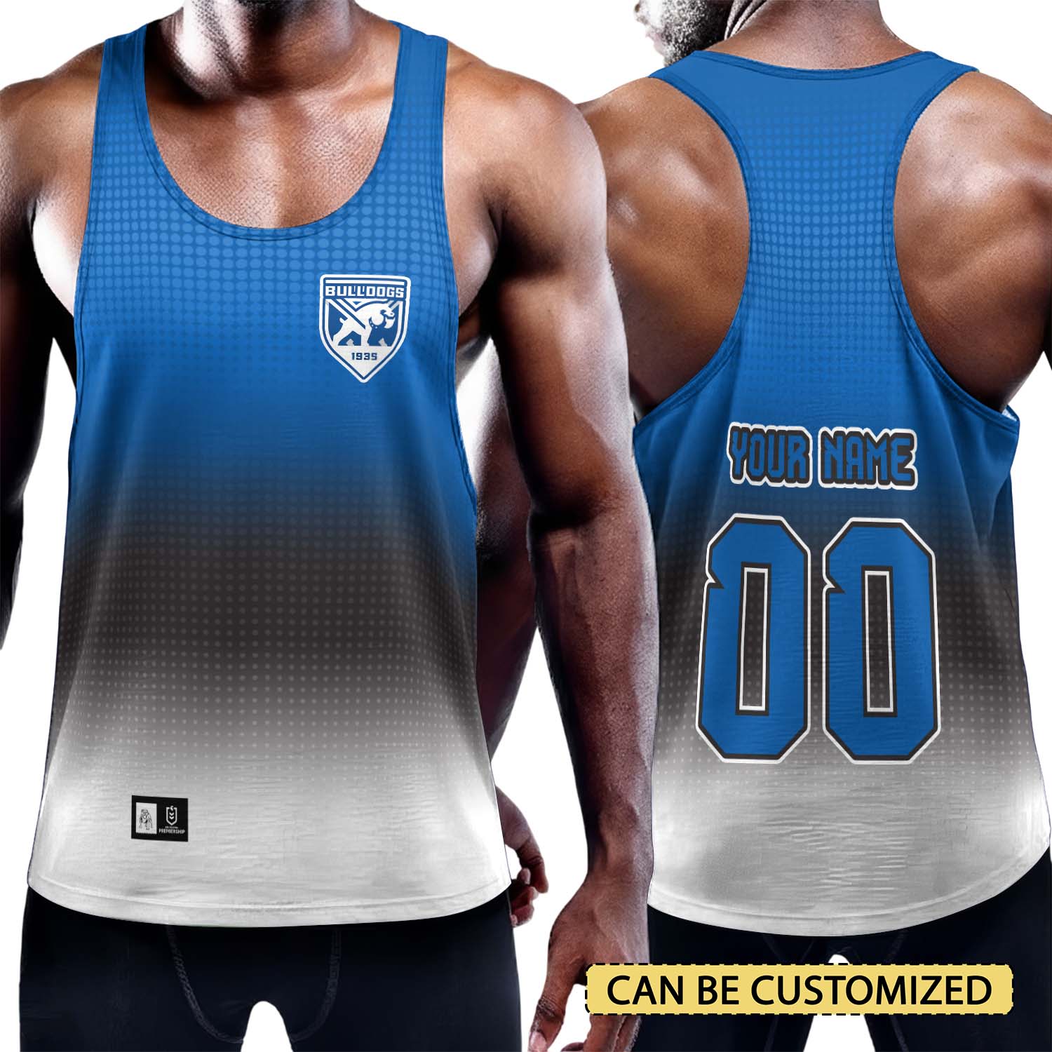 Auspiritmerch Canterbury-Bankstown Bulldogs Personalized Unisex Tank Top Gift For Fans