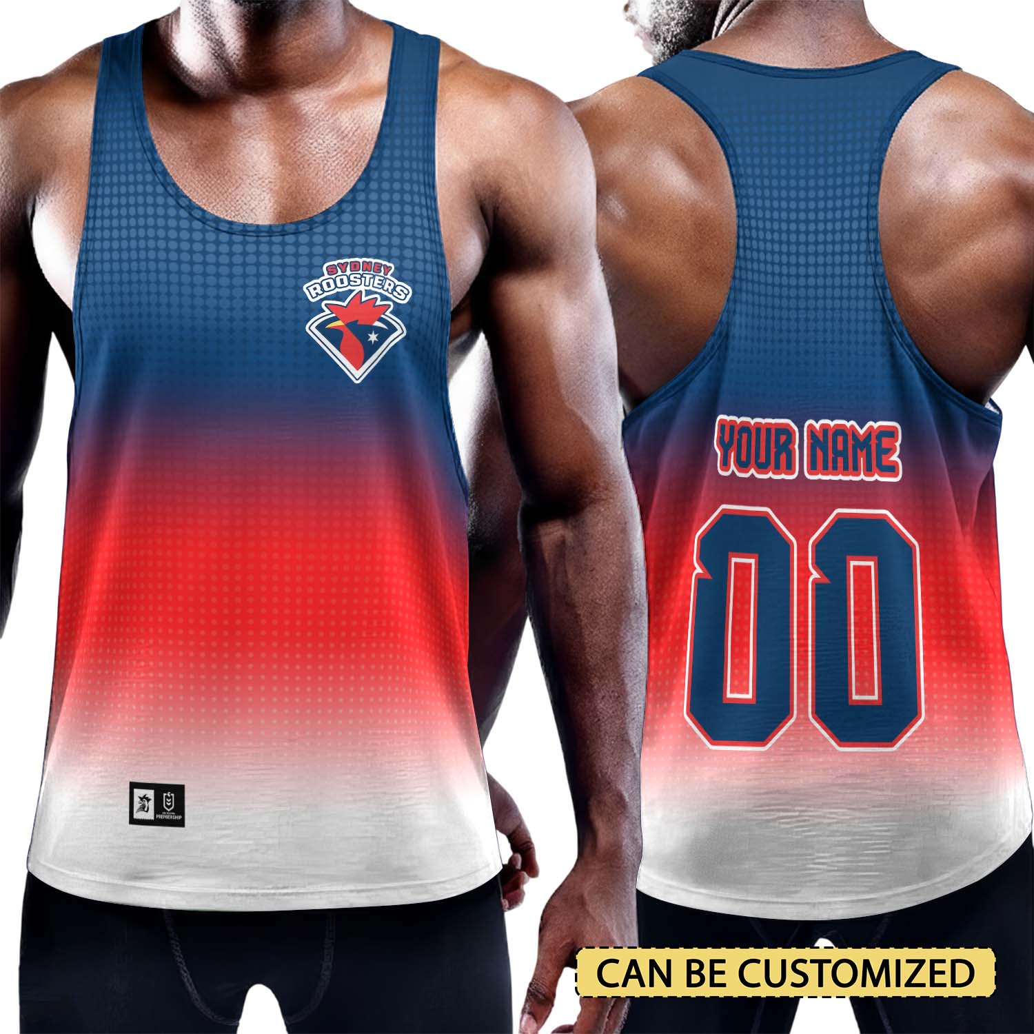 Auspiritmerch Sydney Roosters Personalized Unisex Tank Top Gift For Fans