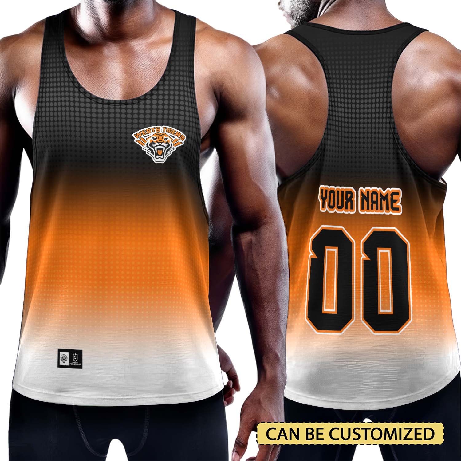 Auspiritmerch Wests Tigers Personalized Unisex Tank Top Gift For Fans