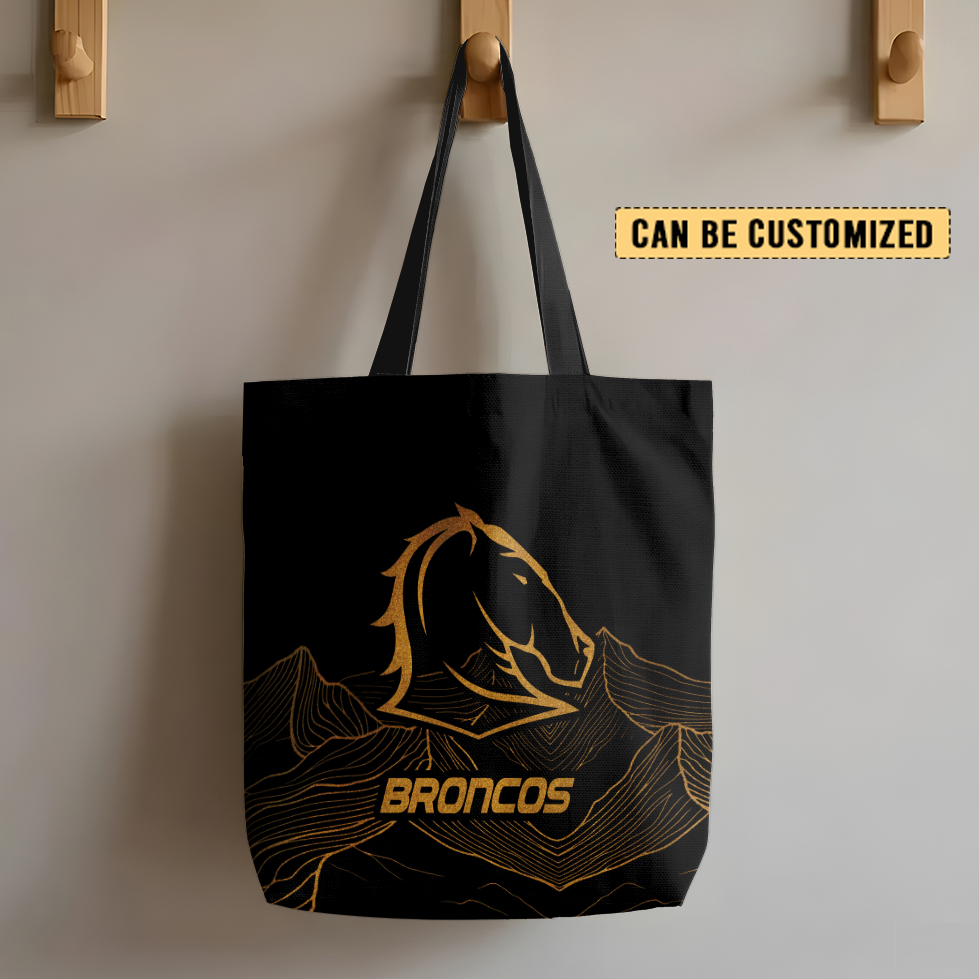 Auspiritmerch Brisbane Broncos Personalized Tote Bags Gift For Fans