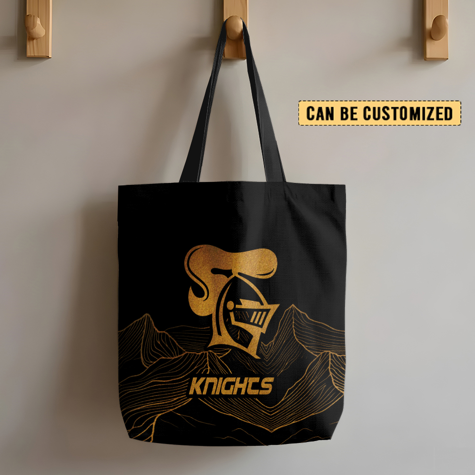 Auspiritmerch Newcastle Knights Personalized Tote Bags Gift For Fans