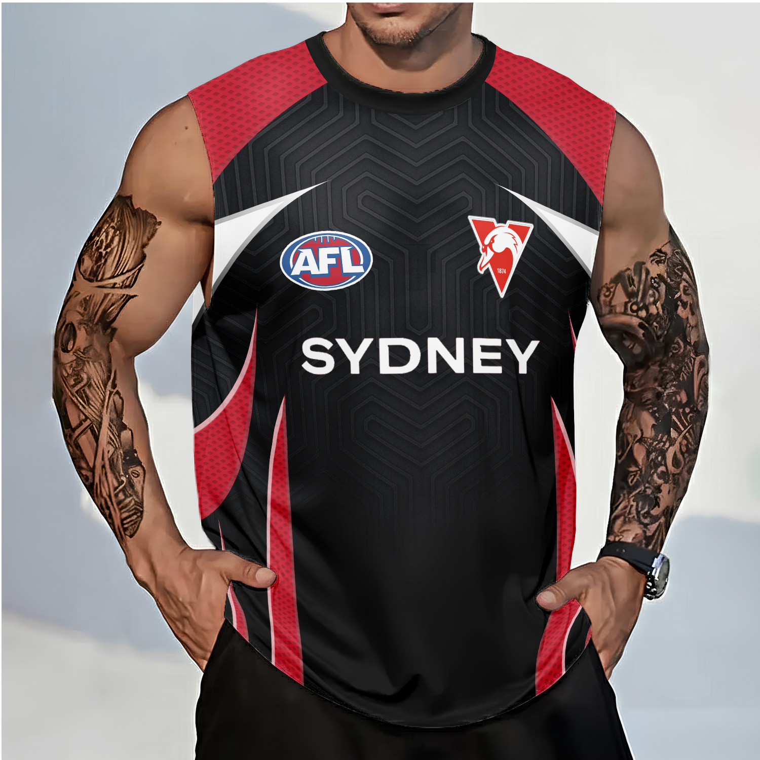 Auspiritmerch Sydney Swans Personalized Tank Top Gift For Fans