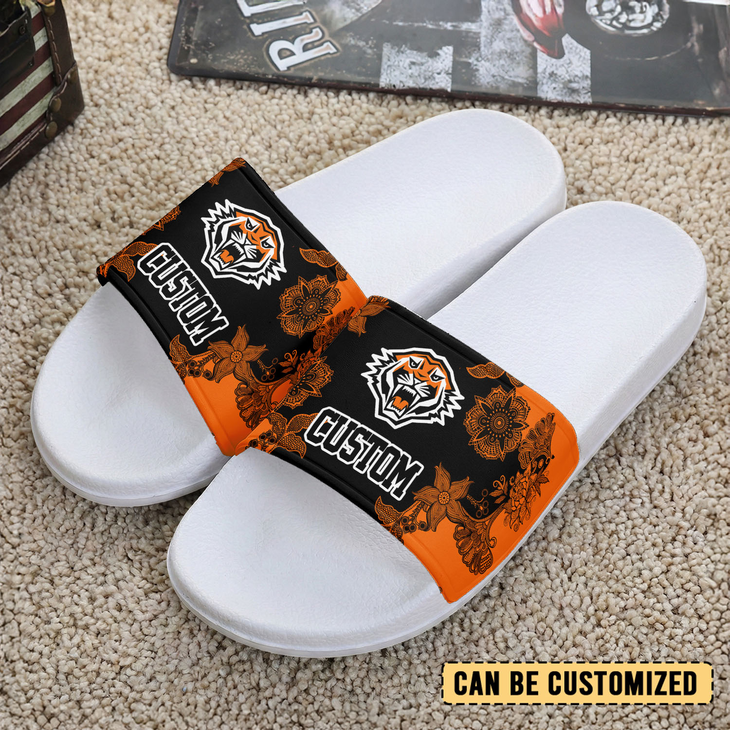 Auspiritmerch Wests Tigers Personalized Sports Slippers Gift For Fans