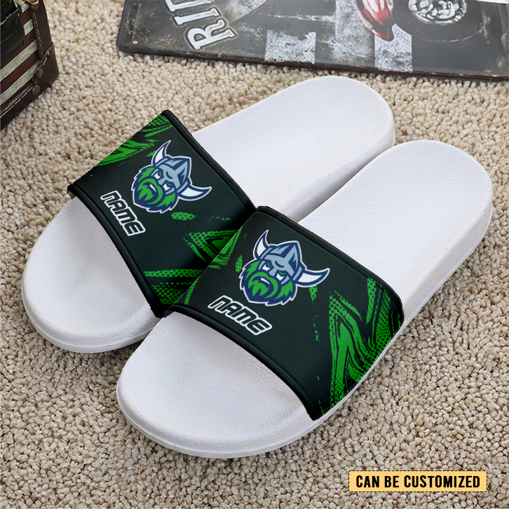 Auspiritmerch Canberra Raiders Personalized Sports Slippers Gift For Fans