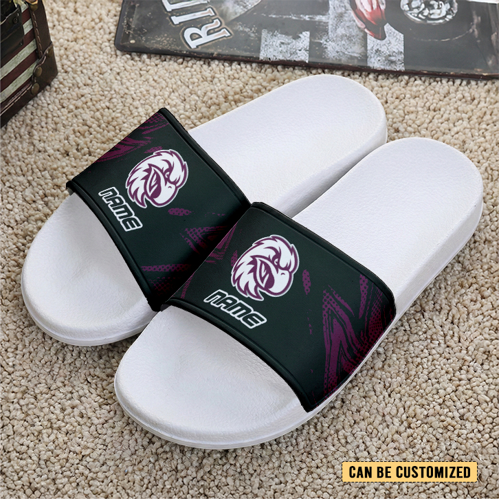 Auspiritmerch Manly Warringah Sea Eagles Personalized Sports Slippers Gift For Fans