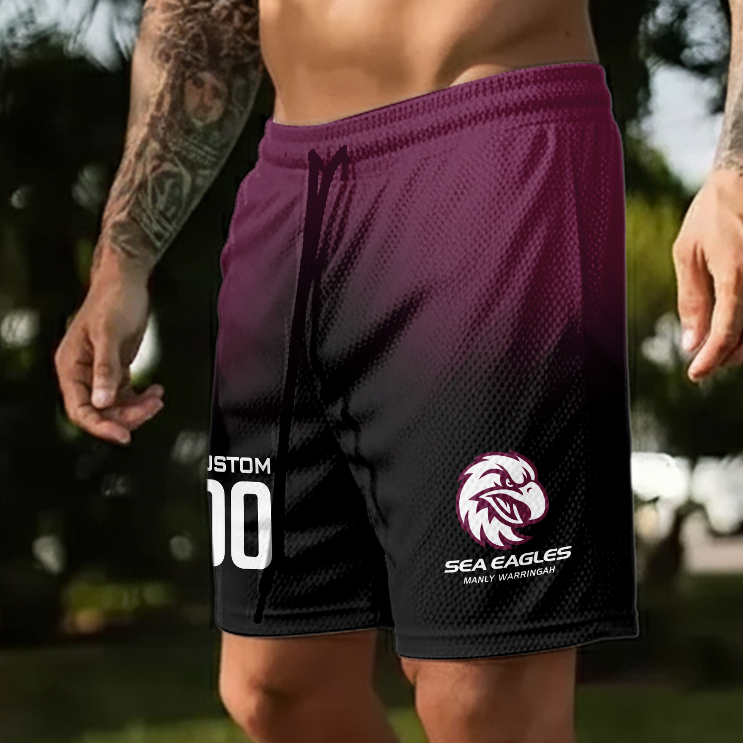 Auspiritmerch Manly Warringah Sea Eagles Personalized Short Pants Gift For Fans