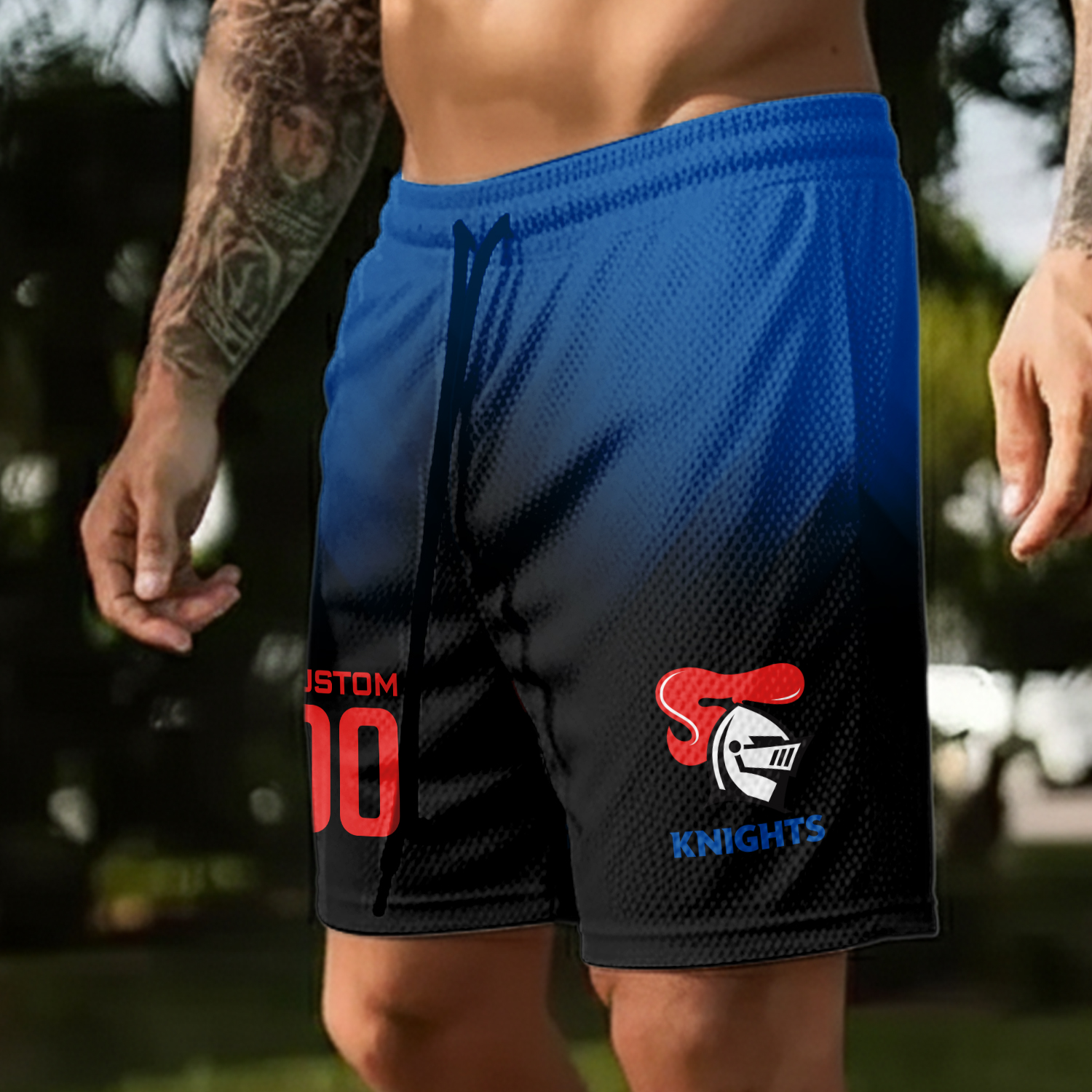 Auspiritmerch Newcastle Knights Personalized Short Pants Gift For Fans