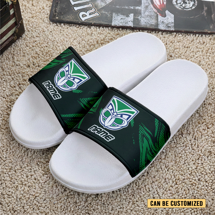 Auspiritmerch New Zealand Warriors Personalized Sports Slippers Gift For Fans
