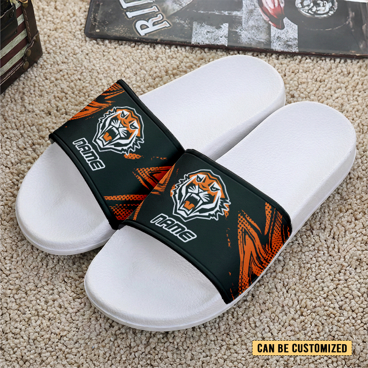 Auspiritmerch Wests Tigers Personalized Sports Slippers Gift For Fans