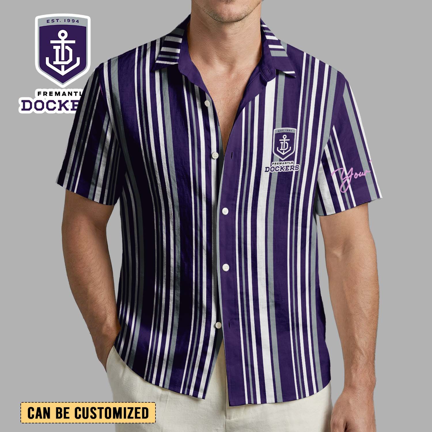 Auspiritmerch Fremantle Dockers Personalized Hawaiian Shirt Gift For Fans