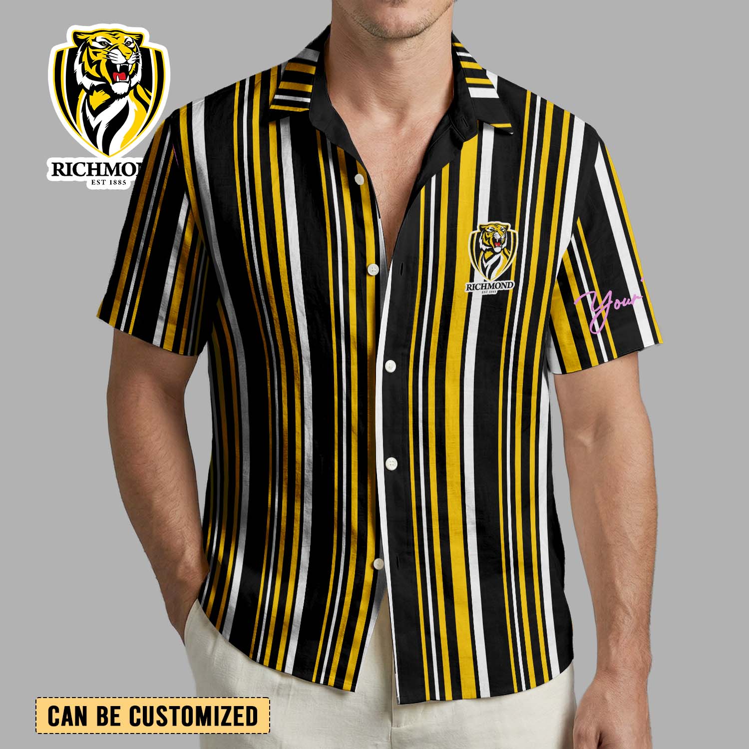 Auspiritmerch Richmond Tigers Personalized Hawaiian Shirt Gift For Fans