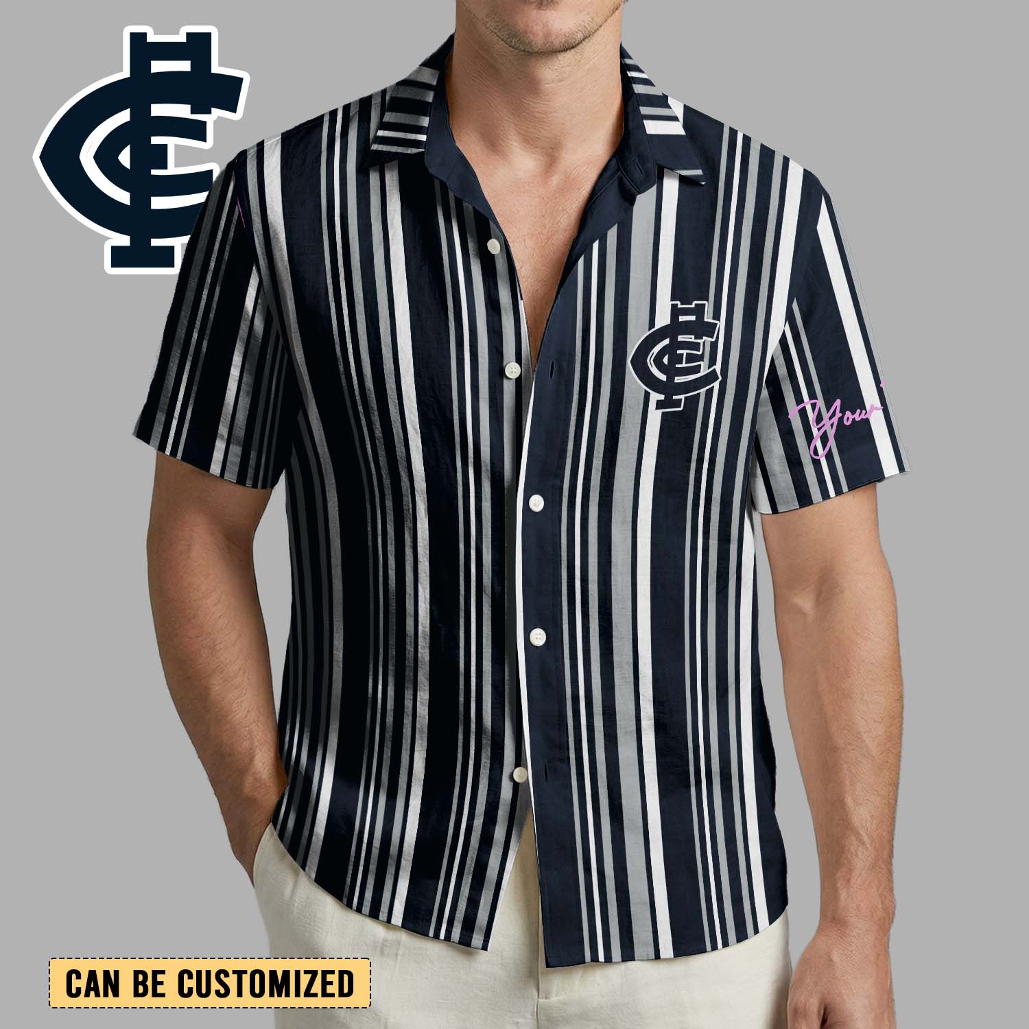 Auspiritmerch Carlton Blues Personalized Hawaiian Shirt Gift For Fans