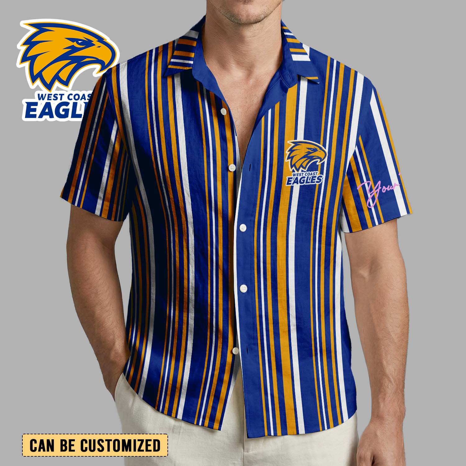 Auspiritmerch West Coast Eagles Personalized Hawaiian Shirt Gift For Fans