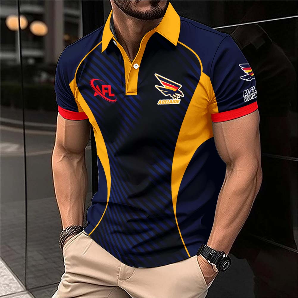 Auspiritmerch Adelaide Crows Personalized Polo Shirt Gift For Fans